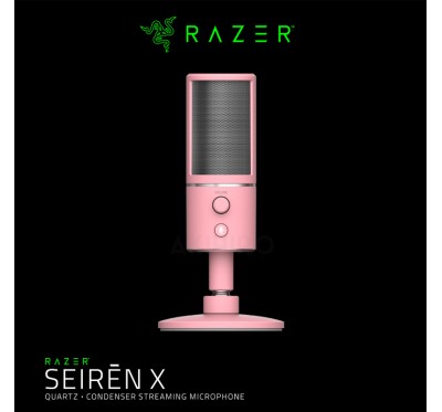 RAZER SEIREN X (ไมโครโฟนดิจิตอล) QUARTZ PINK 1 Y.